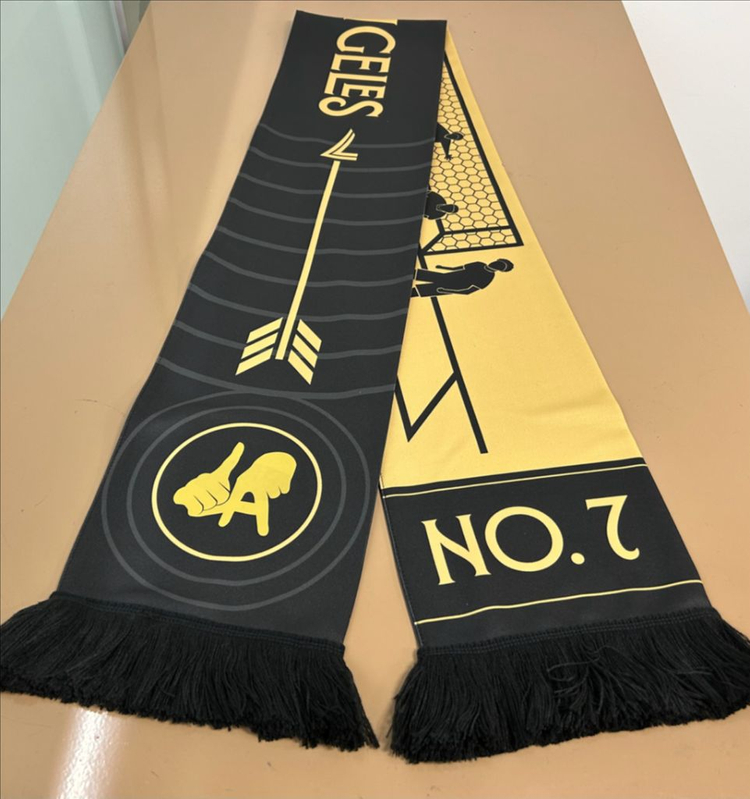 LAFC 한정 머플러 손흥민 미사용 새상품--1