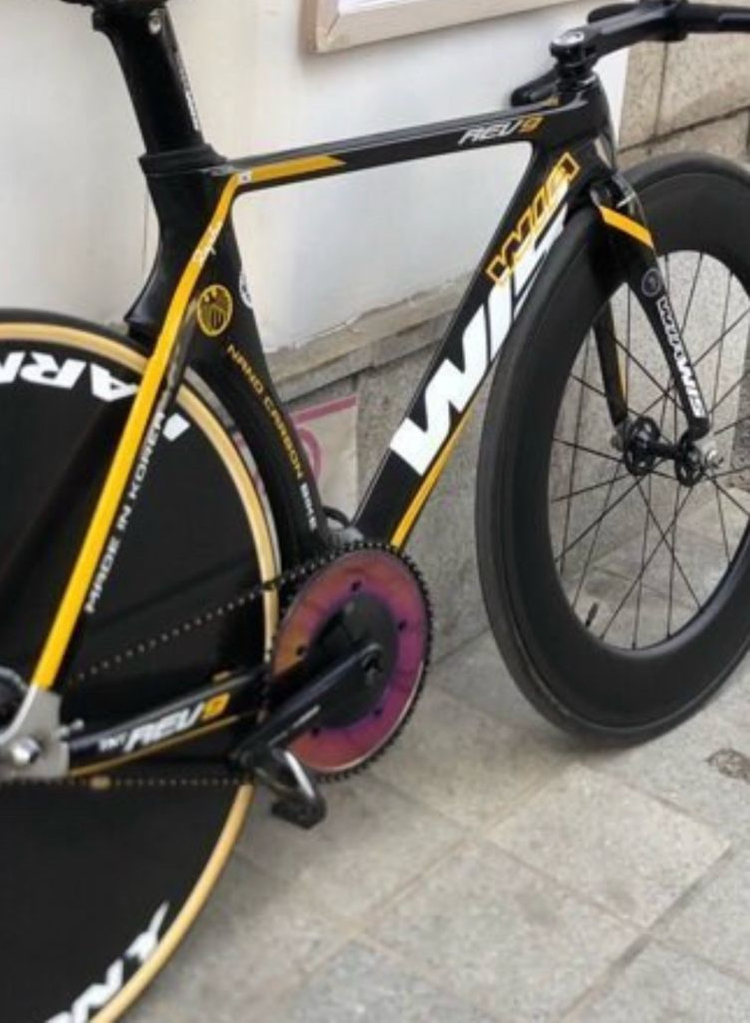 엔진11 x 린포체 디스크 크랭크 + 비스포크 55T 체인링--1