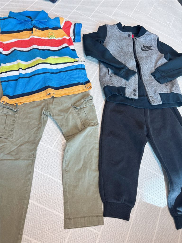 남아 겨울 여름 110-120사이즈 리미떼두두 베베드피노 타미힐피거 콜롬비아 블루독 캉골 등 50벌--6