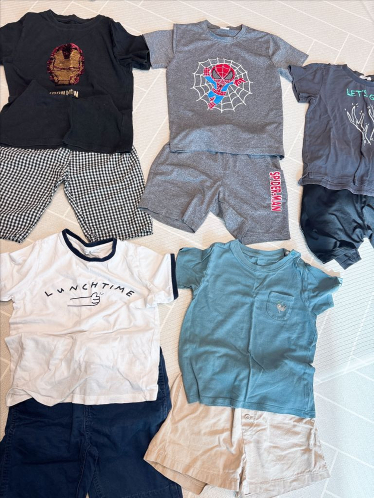 남아 겨울 여름 110-120사이즈 리미떼두두 베베드피노 타미힐피거 콜롬비아 블루독 캉골 등 50벌--8