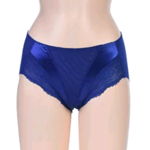 마레몬떼 블루 벨벳 레이스 노라인팬티 100L 이미지