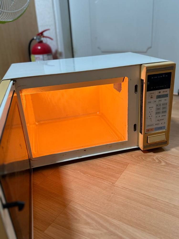 네고가능) 삼성 레트로 전자레인지 (정상작동)--2