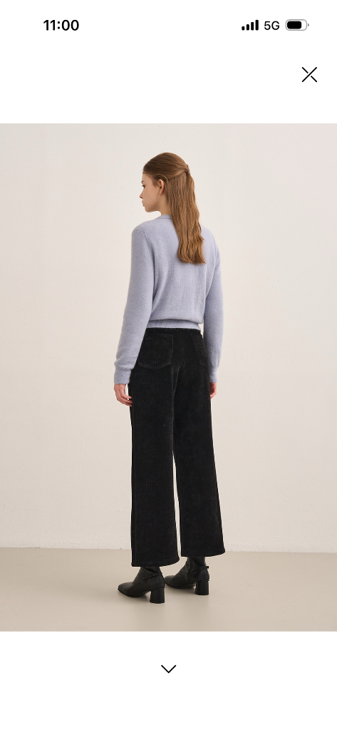 sjsj 코듀로이 와이드 팬츠 판매해요--1