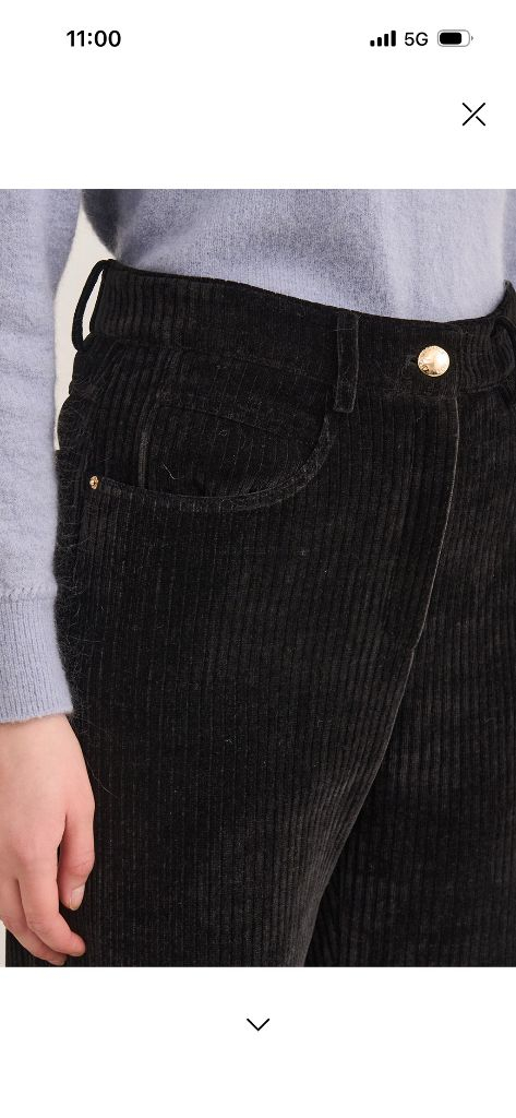 sjsj 코듀로이 와이드 팬츠 판매해요--2