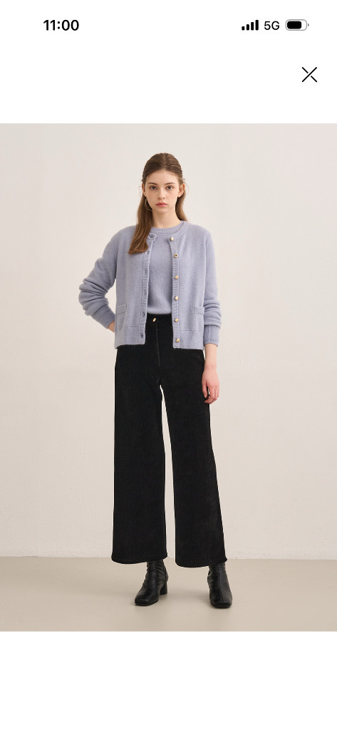 sjsj 코듀로이 와이드 팬츠 판매해요--3