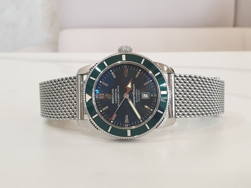 브라이틀링 슈퍼오션 헤리티지 그린--4