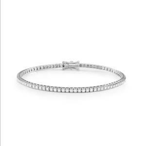 [1.07 캐럿] 다미아니 루체 테니스 팔찌 화이트골드 다이아 이미지
