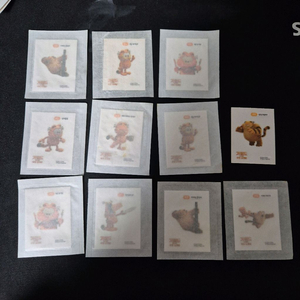 가필드 띠부씰 일괄