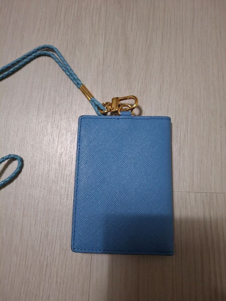 질스튜어트 블루 카드지갑,질스튜어트 하늘색 카드지갑--3