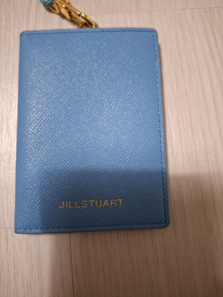 질스튜어트 블루 카드지갑,질스튜어트 하늘색 카드지갑--5