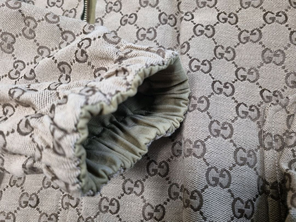 S급 구찌 남성 리버서블 자켓 블루종--2