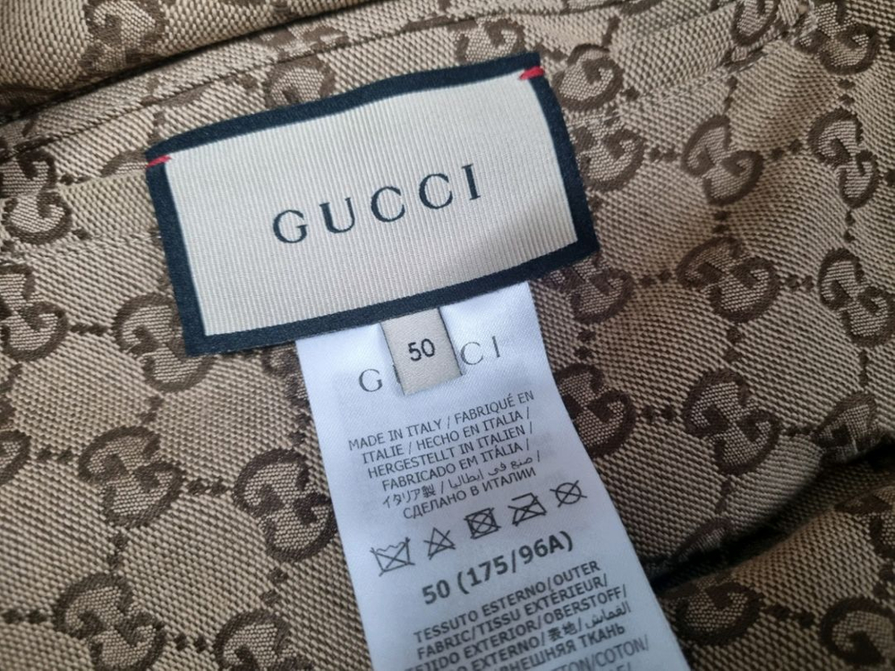 S급 구찌 남성 리버서블 자켓 블루종--6