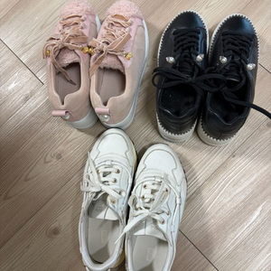 슈콤마보니 분홍 운동화