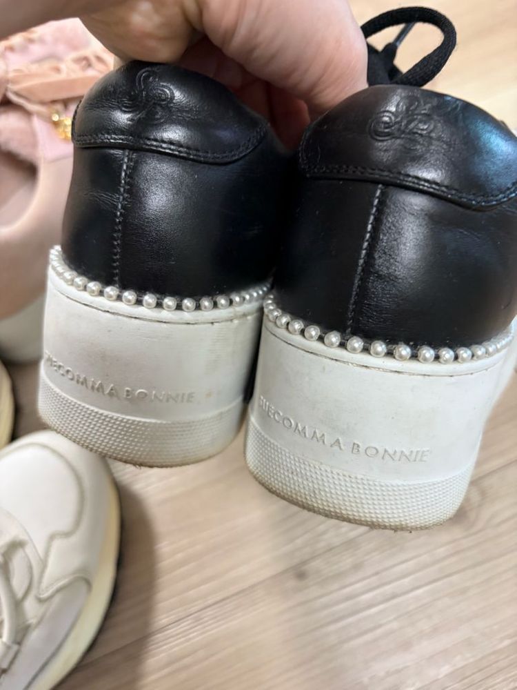 슈콤마보니 분홍 운동화--1