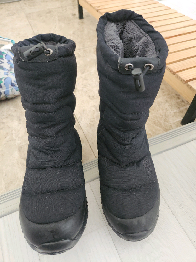노스페이스 방한화 240mm 패딩 부츠--1