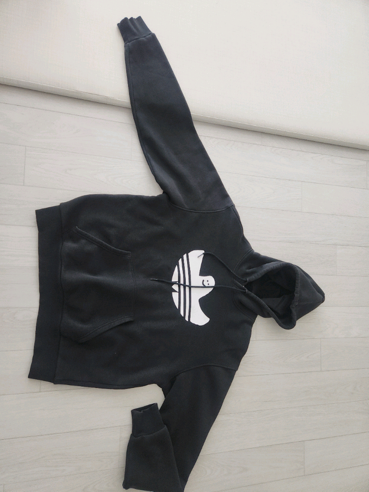 아디다스 트레포일 후드티 M--0