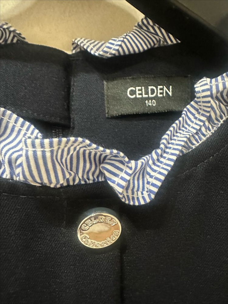 스트라이프 블라우스 원피스--1