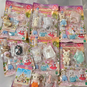 실바니안 패밀리 아기 놀이공원 블라인드백 7종 일괄판매