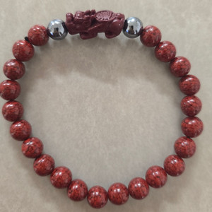 경면주사 팔찌(사이즈19.5)