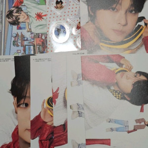 엔시티 위시 리쿠 굿즈 일괄 처분 엠디 포토세트 전시회 뱃지 포카 콘서트 이미지