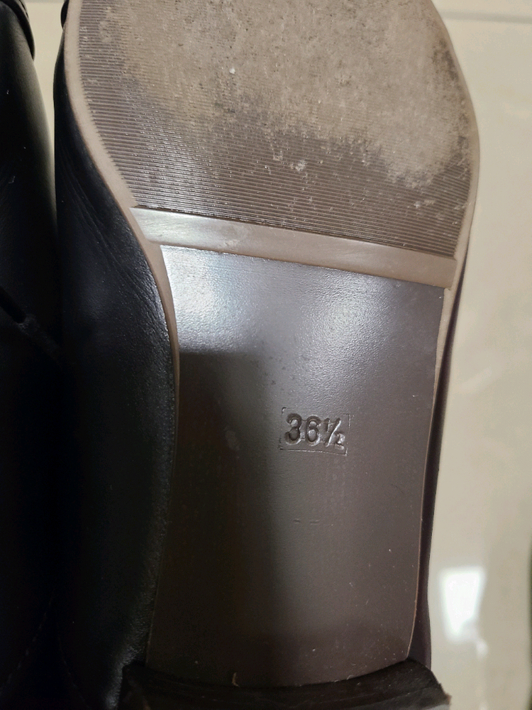 로렌유 소가죽구두 235mm--4