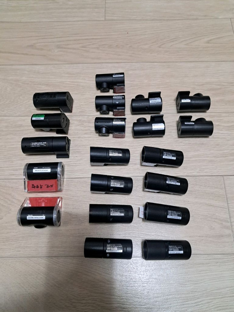 블랙박스 후방캠.정상작동품.20개--0