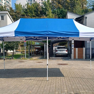 미개봉 바람막이 3x6 캐노피 천막. 이동식 자바라