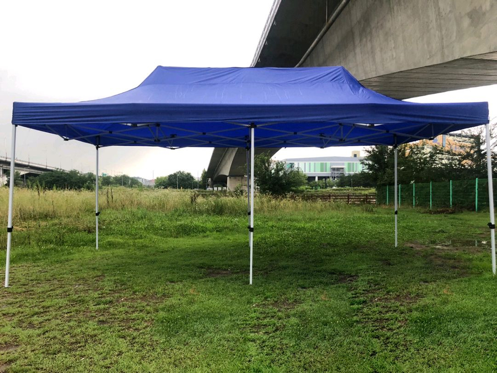 미개봉 바람막이 3x6 캐노피 천막. 이동식 자바라--2