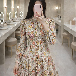 정품 짐머만 보니타 자수 원피스