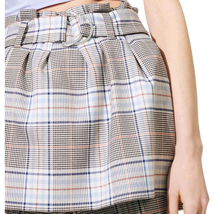 Maje 마쥬 체크 플리츠 미니스커트 치마바지 [새상품, 정품, 택 있음]