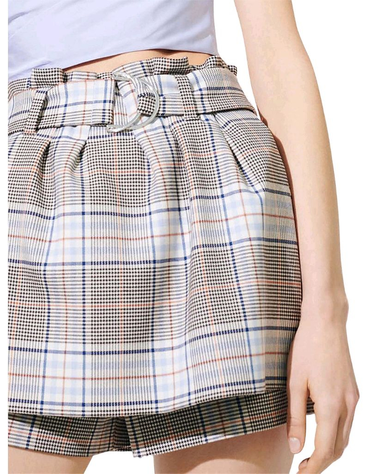 Maje 마쥬 체크 플리츠 미니스커트 치마바지 [새상품, 정품, 택 있음]--3