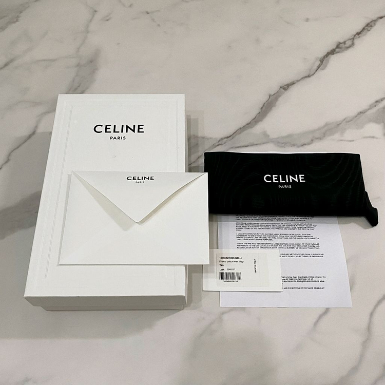 셀린느 트리옹프 캔버스 폰 파우치 휴대폰 미니백 10G332CQD04LU--9