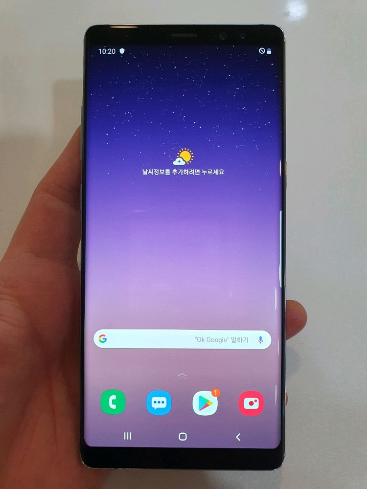 갤럭시노트8 64G 무잔상 상태굿 중고폰--1