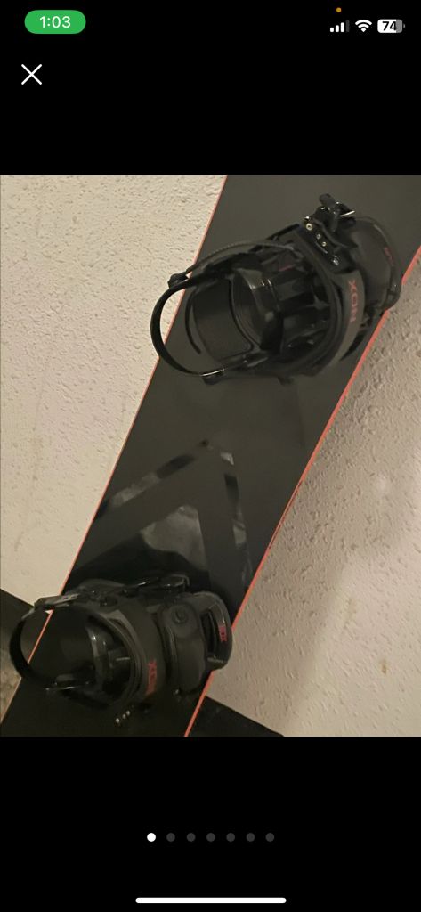 스노우보드 + 바인딩 세트--1