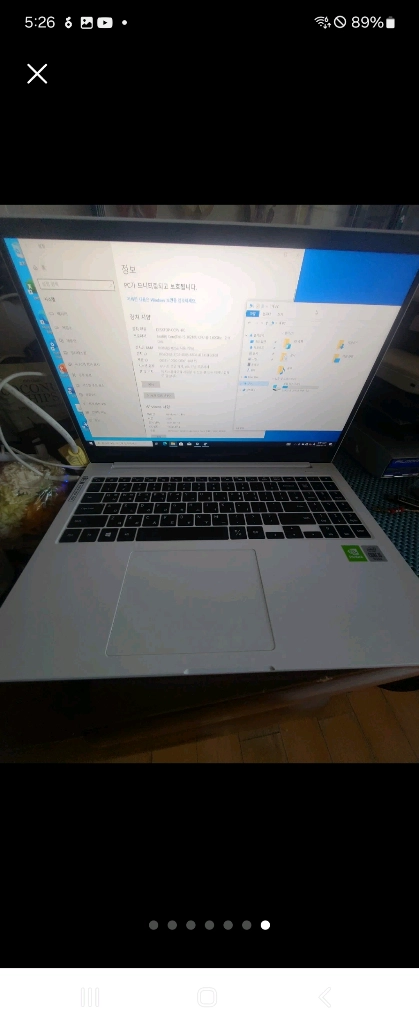 삼성전자 노트북 플러스10세대 NT550XCJ-XF58W A급 팝니다 이미지