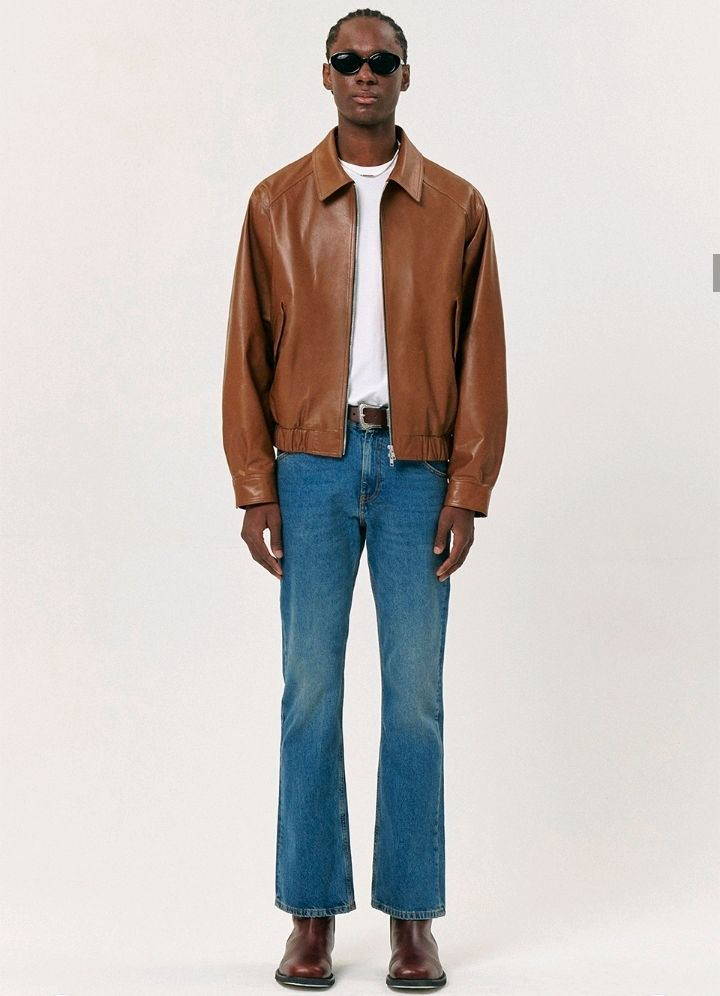 도프제이슨 램스킨 가죽 자켓 XL 이미지