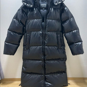 새상품급 몽클 듀베티카 여성롱패딩 블랙패딩38