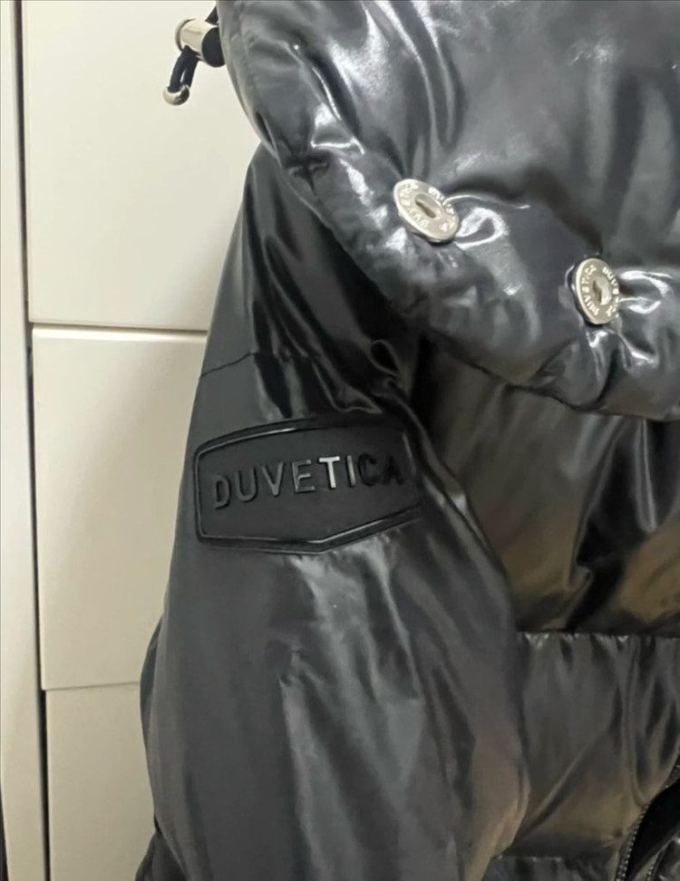 새상품급 몽클 듀베티카 여성롱패딩 블랙패딩38--1