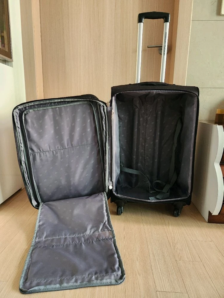 아메리칸투어리스터 여행가방검정캐리어 이미지
