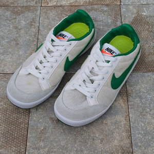 (235)나이키 메도우 txt 화이트 그린 스니커즈 운동화