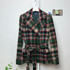 폴로 여성 타탄체크 울자켓 6