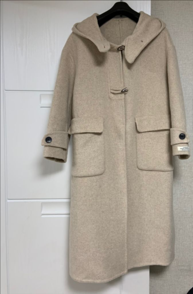 \\새제품\\ 오트밀 자타라 핸드메이드 코트\\ 이미지