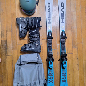 주니어 중급 스키 세트 (상태 최상 S급)