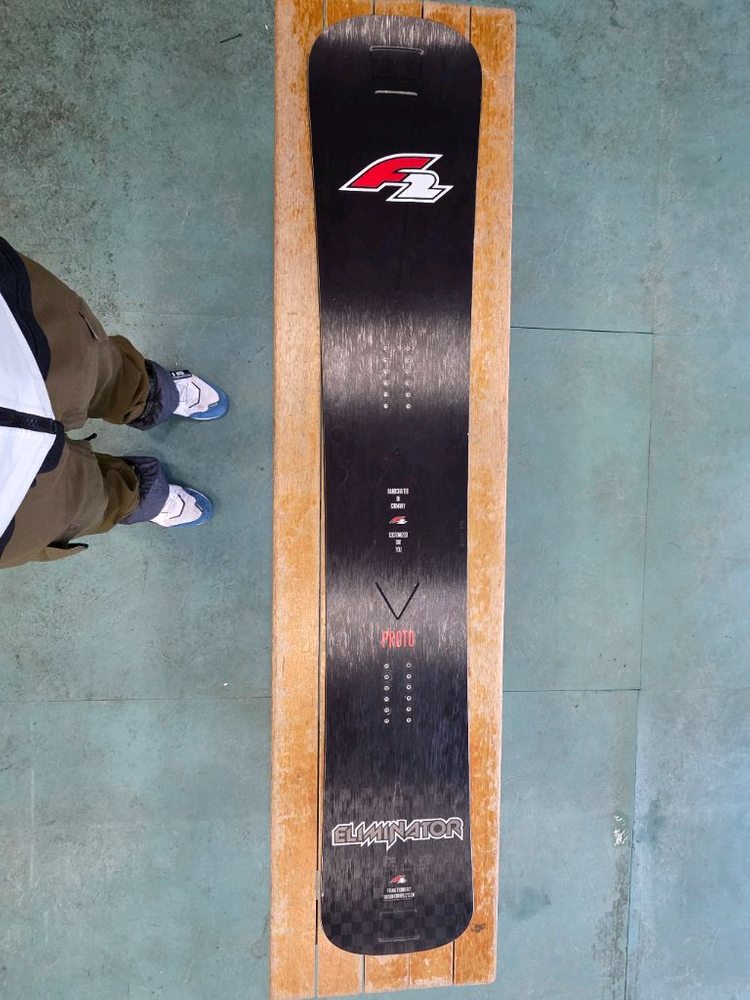 2223 f2 한노프로 스노우보드 데크 163cm--1