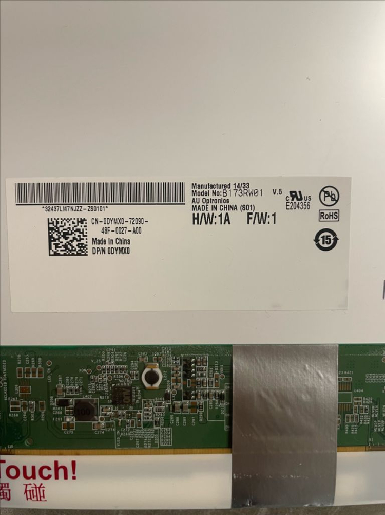 델노트북 17인치 모니터 이미지