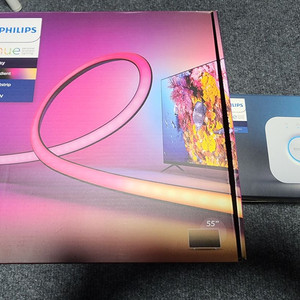 필립스 휴 스마트 그라디언트 라이트스트립 55인치용+브릿지