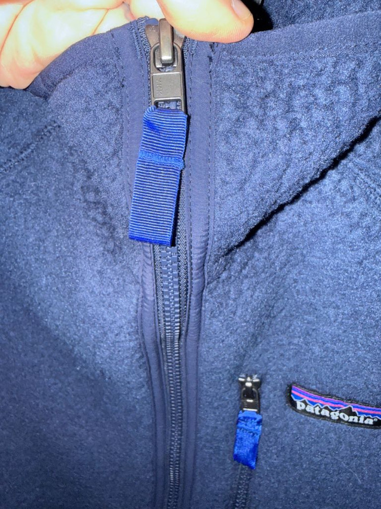 파타고니아 레트로 파일 플리스 자켓 네이비 S 이미지