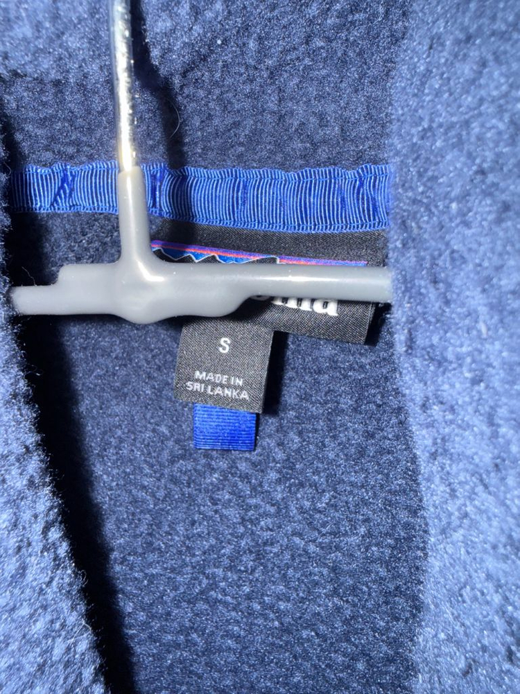 파타고니아 레트로 파일 플리스 자켓 네이비 S 이미지