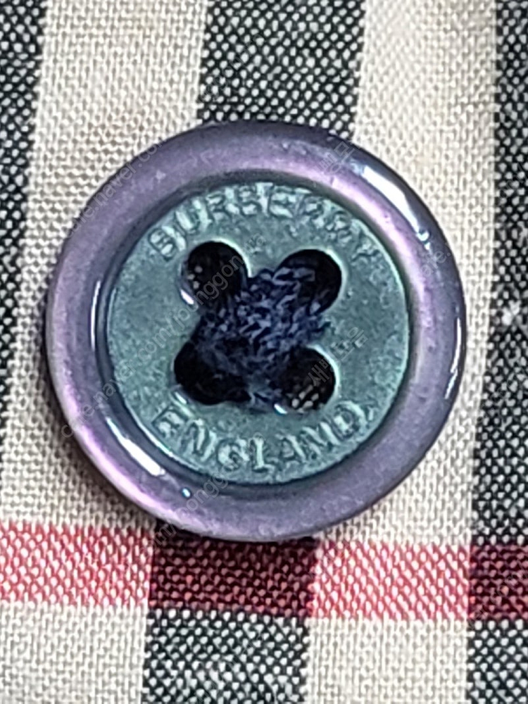 버버리 체크 봄가을 남성셔츠 포켓 긴팔셔츠 (100) MG48--5