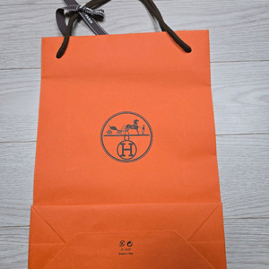 에르메스 쇼핑백 정품